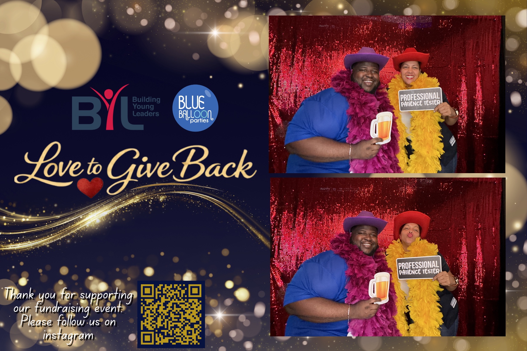 Love to Give Back event honoring school counselors during National School Counseling Week, hosted by Building Young Leaders