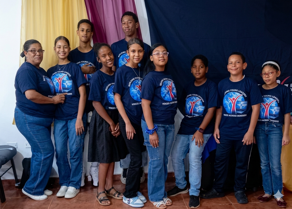 BYL students in the Voices Beyond Borders pen pal program